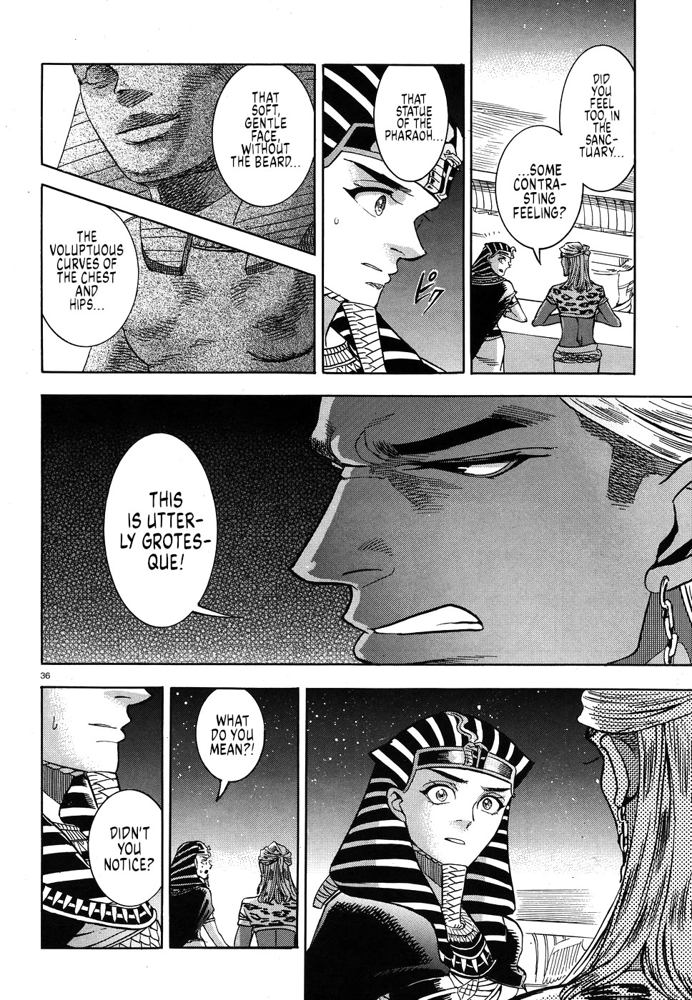 The Blue Eye of Horus Chapter 25 page 35 - Chapter 25: Caged lioness