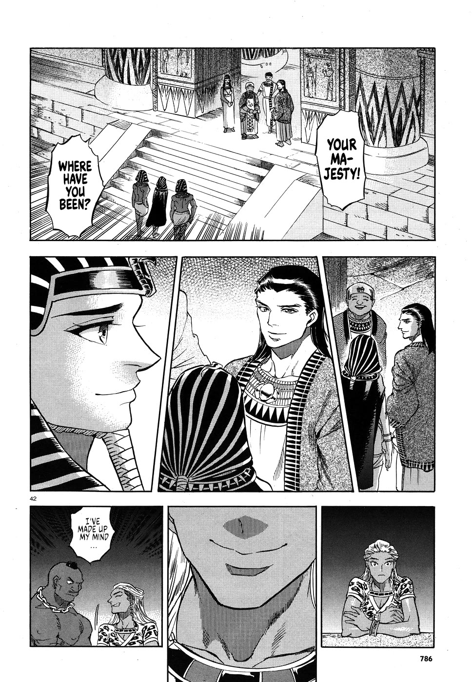 The Blue Eye of Horus Chapter 25 page 41 - Chapter 25: Caged lioness
