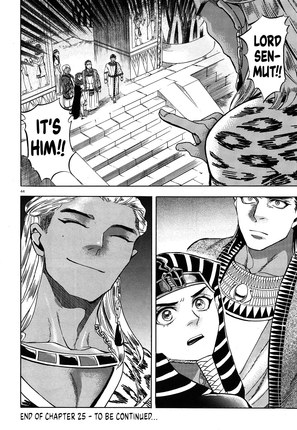 The Blue Eye of Horus Chapter 25 page 43 - Chapter 25: Caged lioness