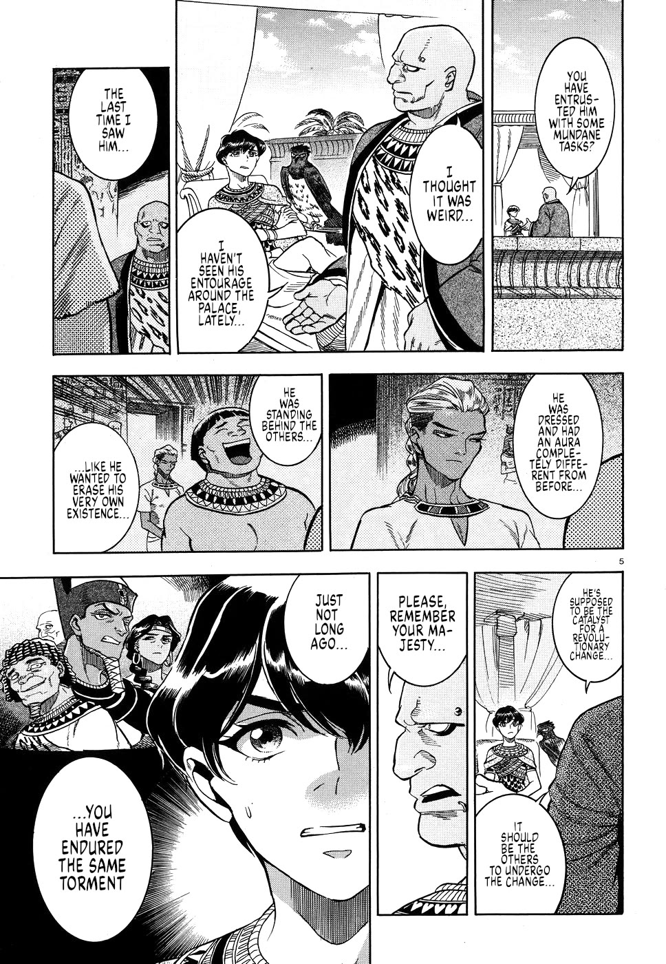The Blue Eye of Horus Chapter 25 page 5 - Chapter 25: Caged lioness