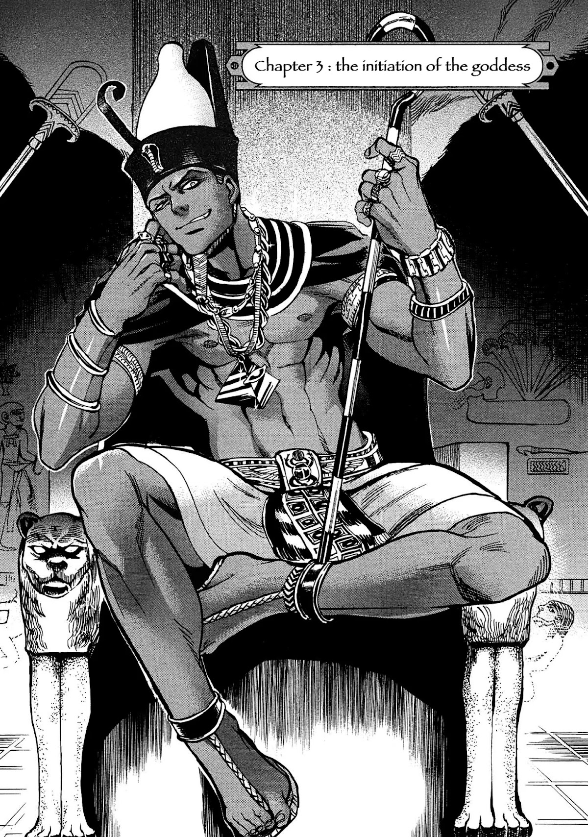 The Blue Eye of Horus Chapter 3 page 1 - Chapter 3: The initiation of the goddess