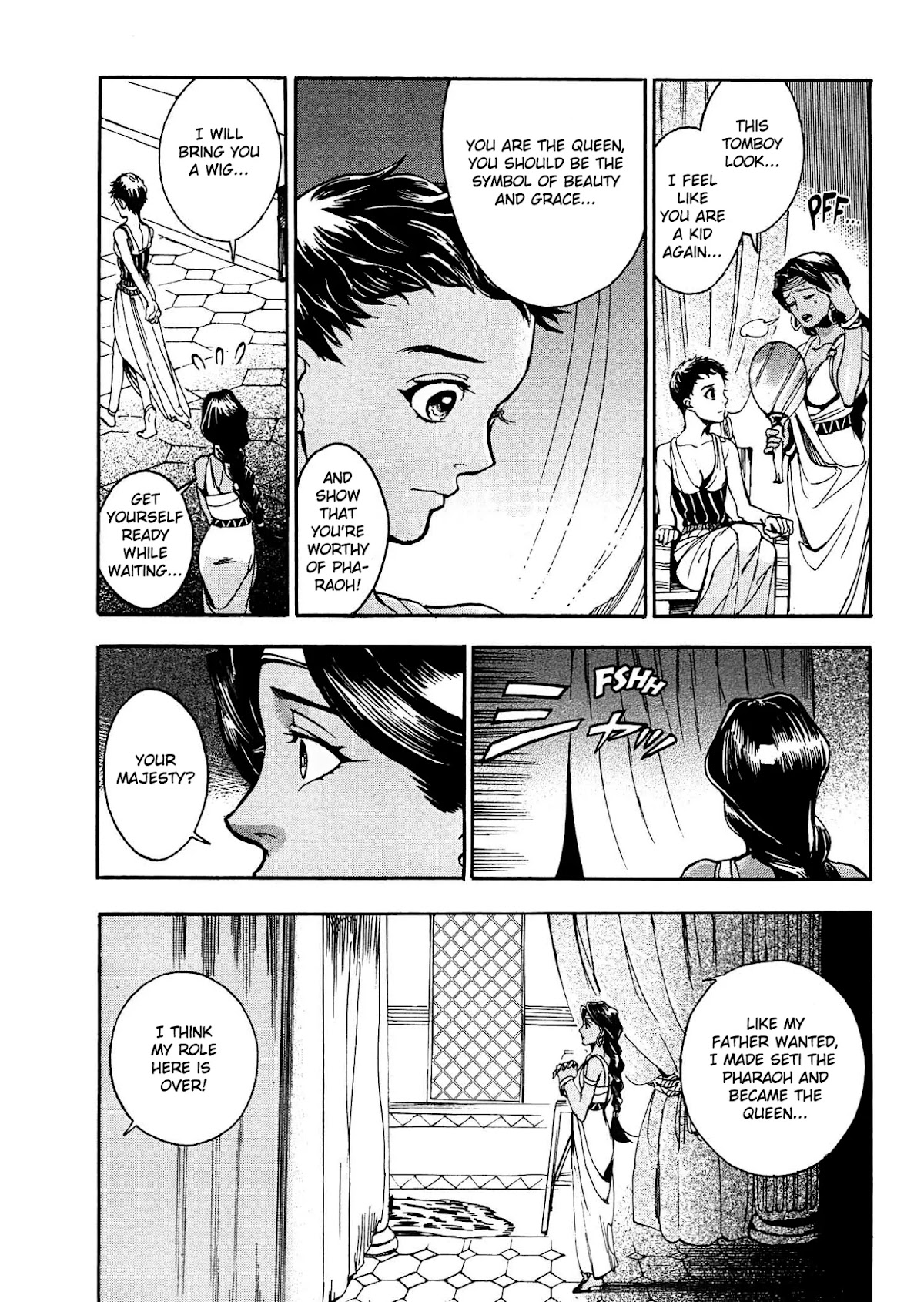 The Blue Eye of Horus Chapter 3 page 10 - Chapter 3: The initiation of the goddess