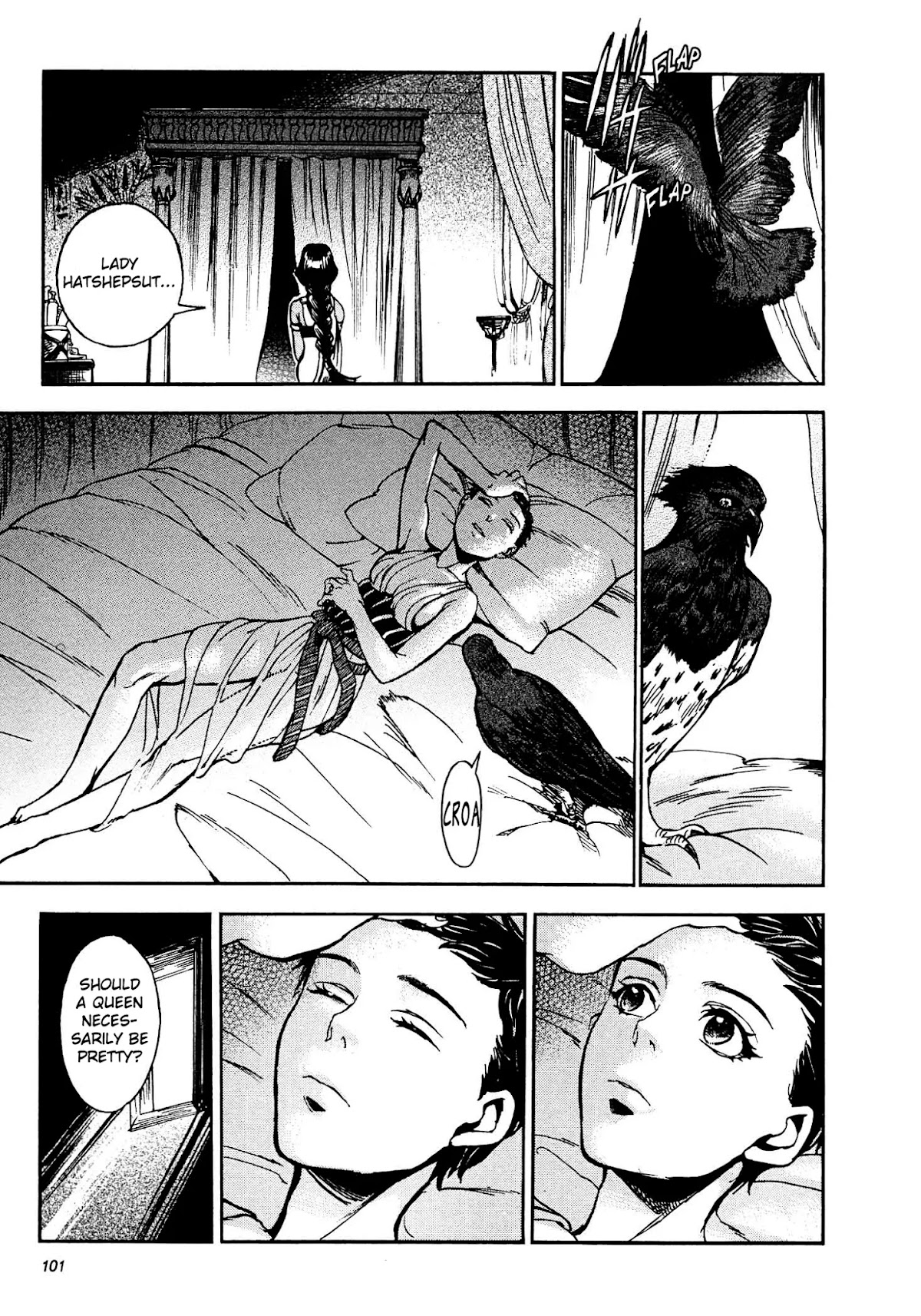 The Blue Eye of Horus Chapter 3 page 11 - Chapter 3: The initiation of the goddess