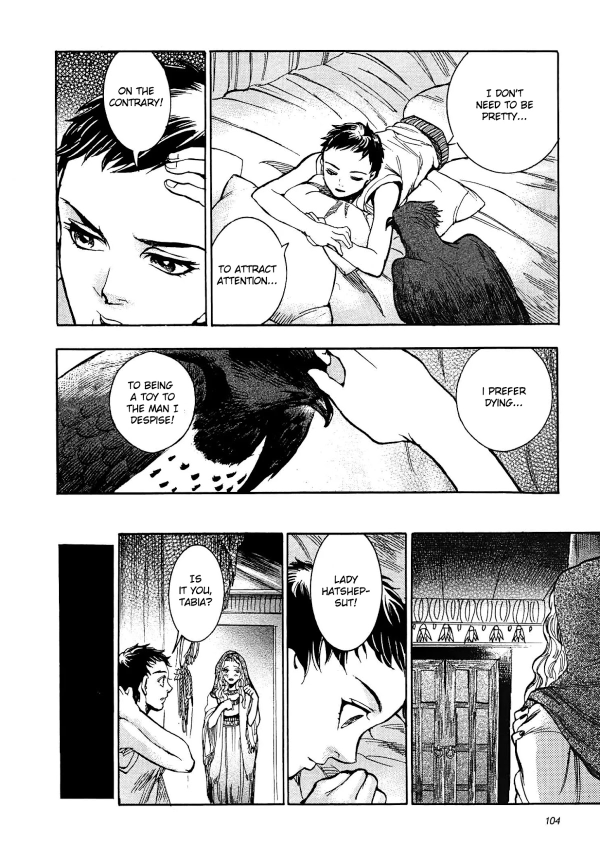 The Blue Eye of Horus Chapter 3 page 14 - Chapter 3: The initiation of the goddess