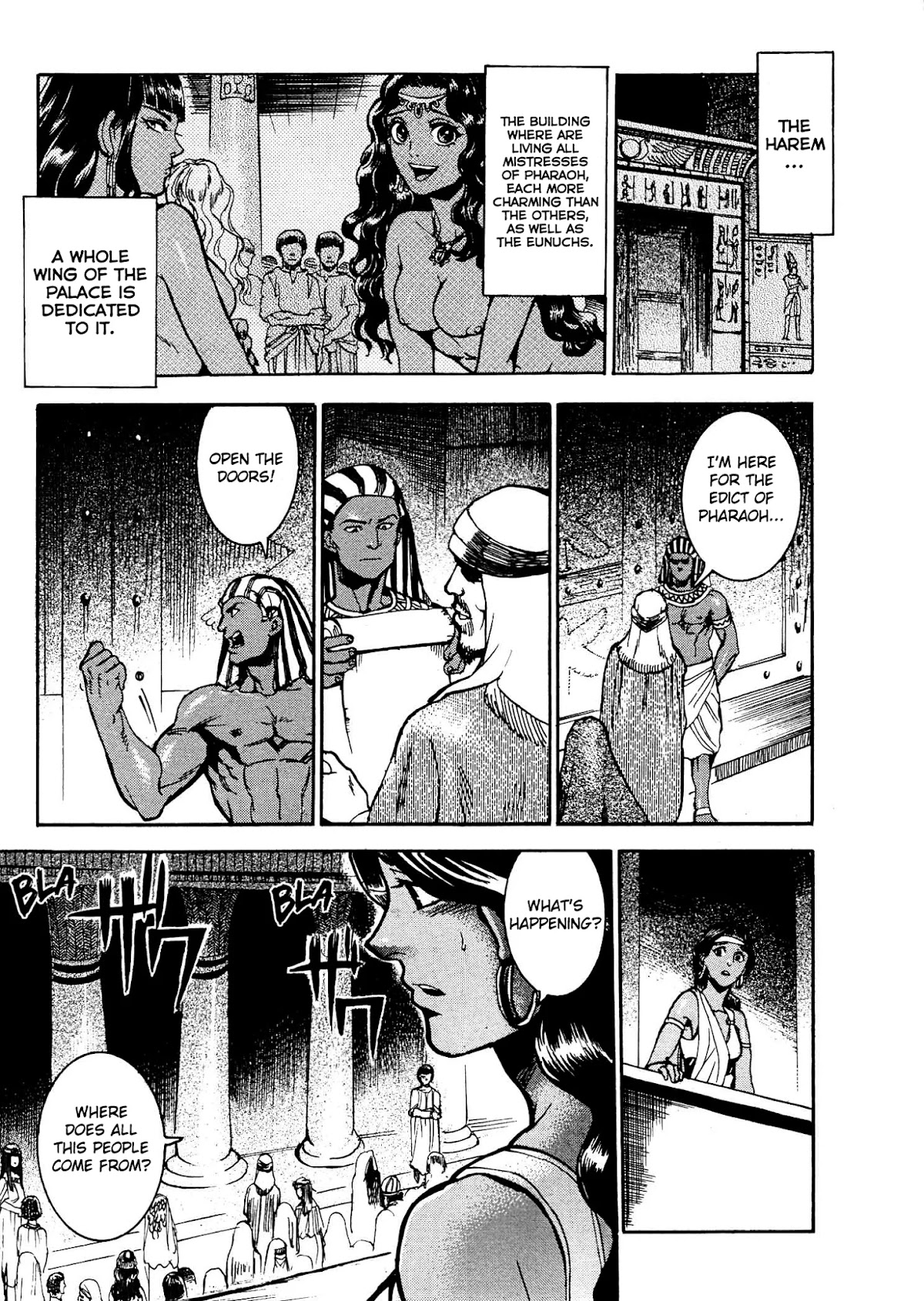 The Blue Eye of Horus Chapter 3 page 15 - Chapter 3: The initiation of the goddess