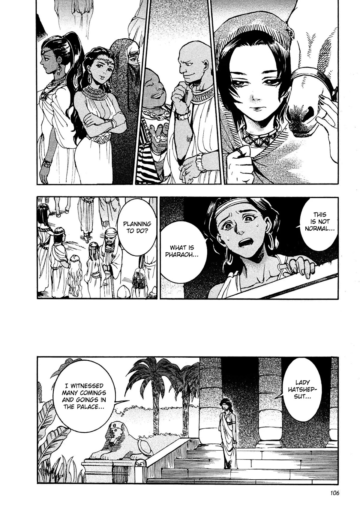 The Blue Eye of Horus Chapter 3 page 16 - Chapter 3: The initiation of the goddess