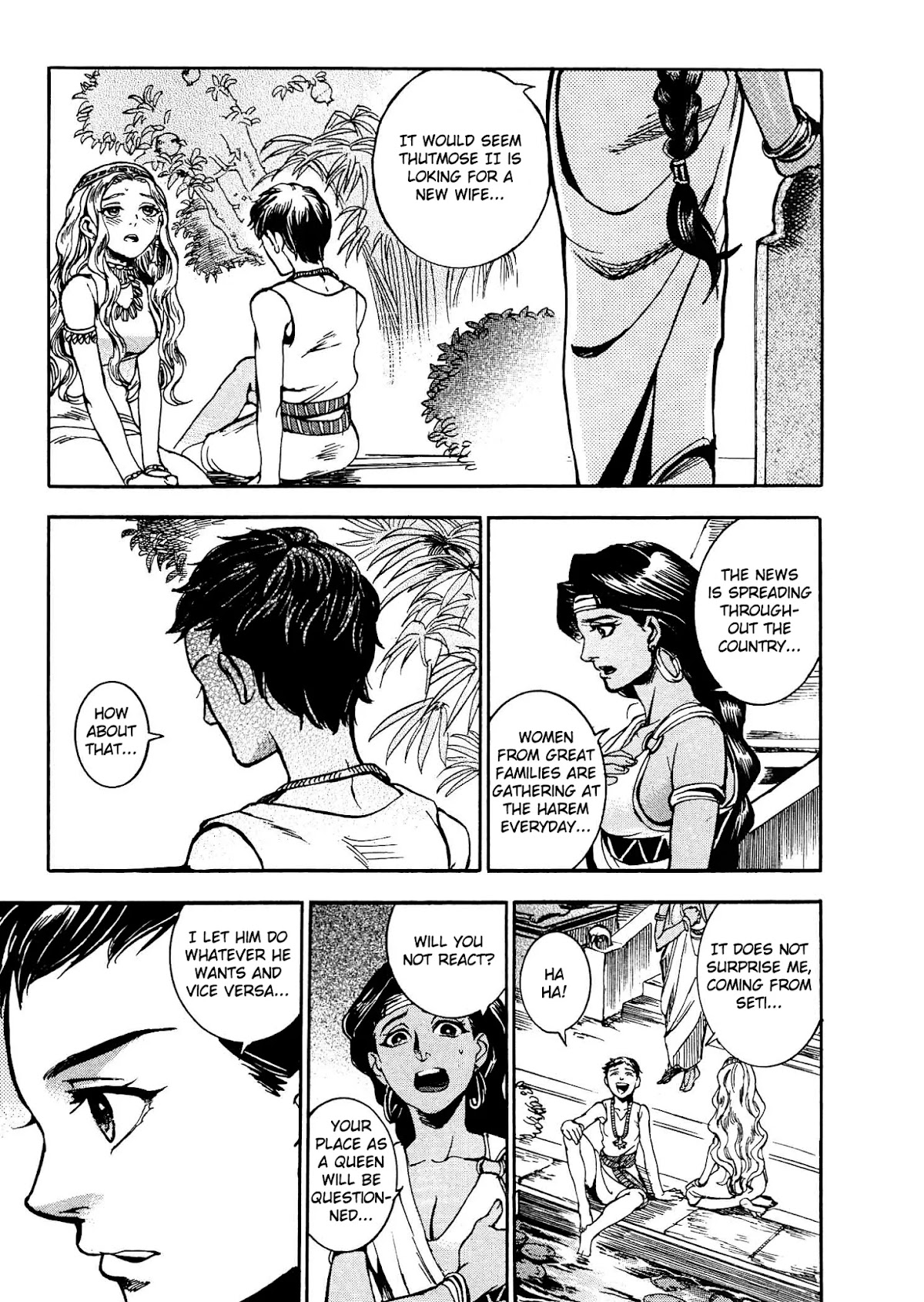 The Blue Eye of Horus Chapter 3 page 17 - Chapter 3: The initiation of the goddess
