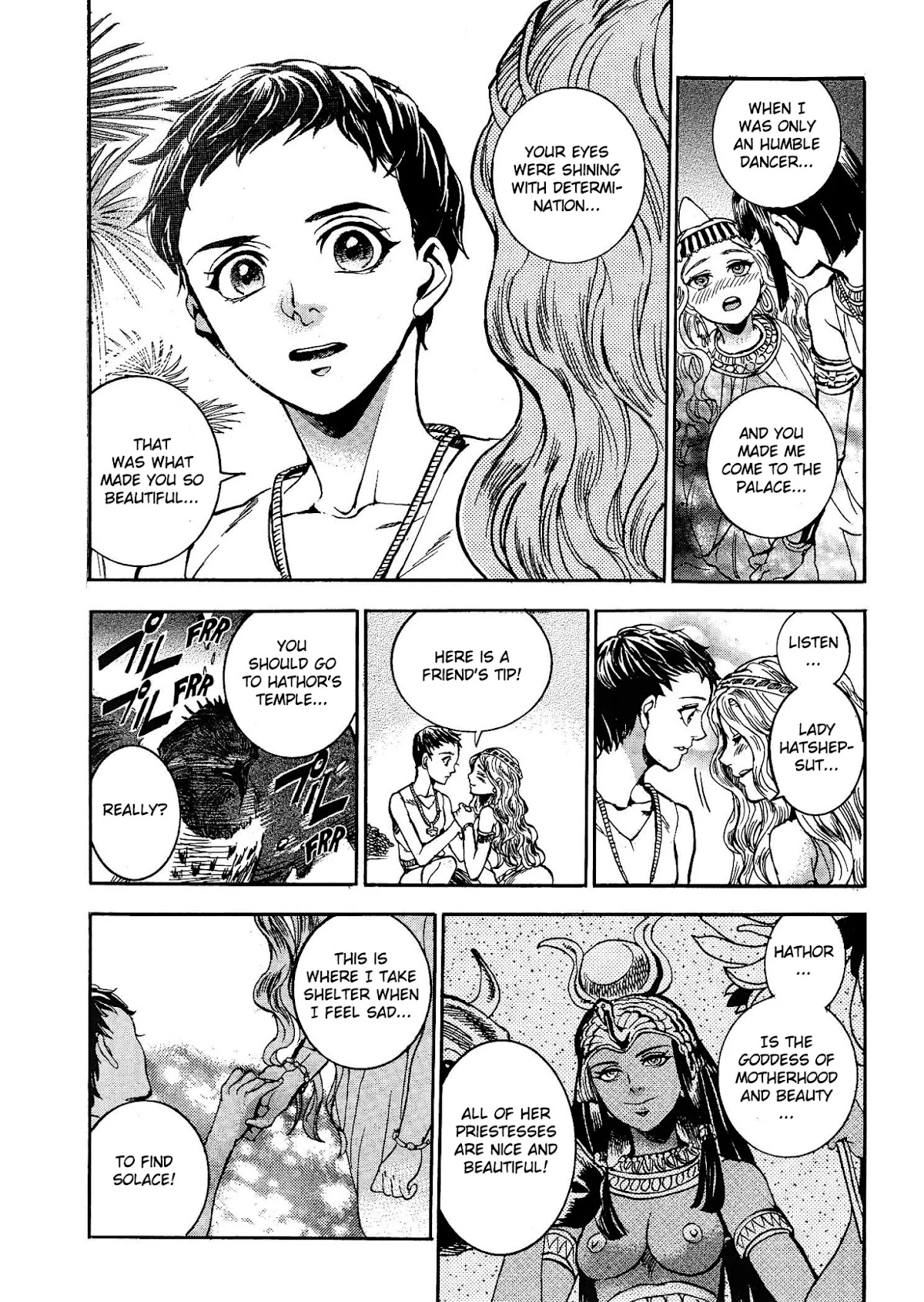 The Blue Eye of Horus Chapter 3 page 20 - Chapter 3: The initiation of the goddess