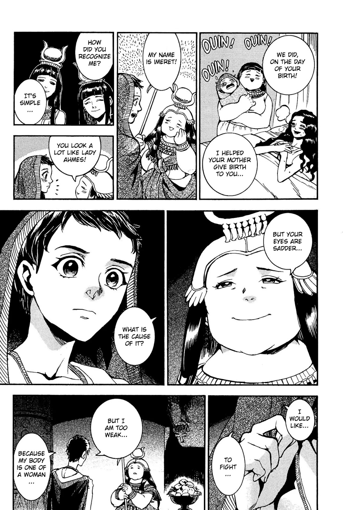 The Blue Eye of Horus Chapter 3 page 23 - Chapter 3: The initiation of the goddess