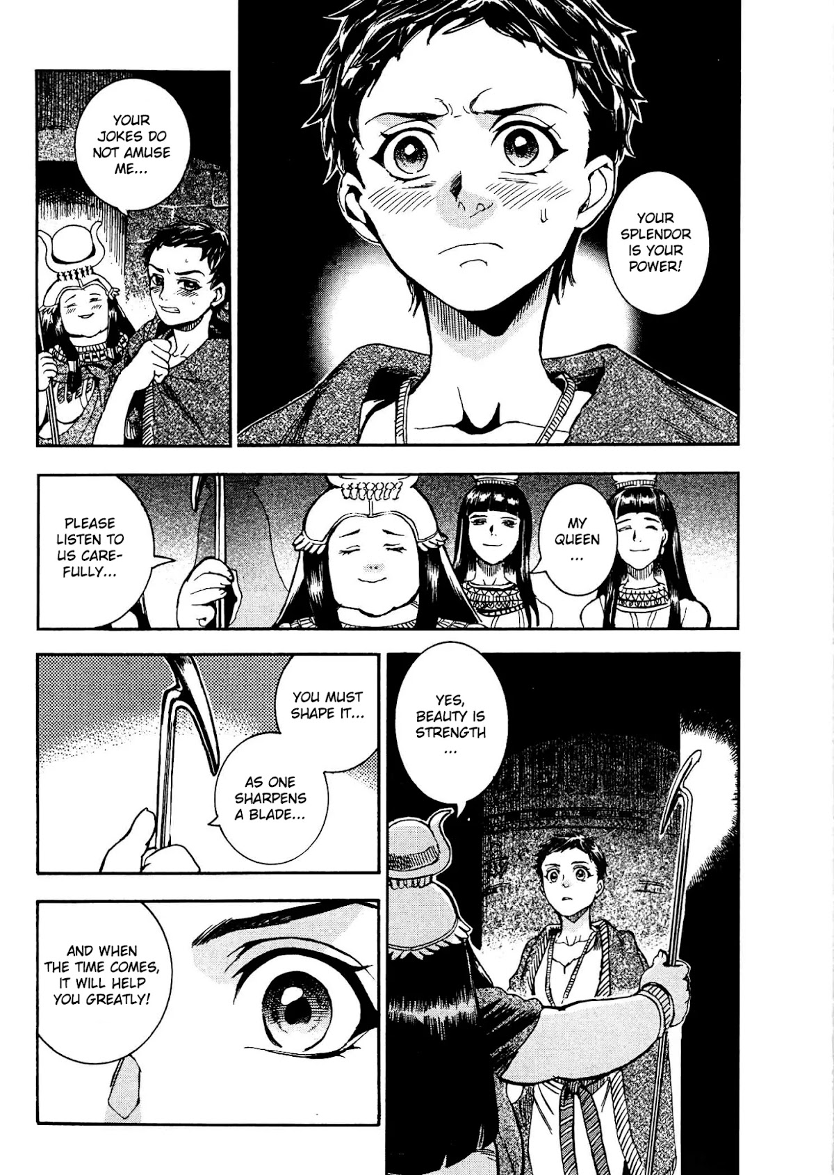The Blue Eye of Horus Chapter 3 page 25 - Chapter 3: The initiation of the goddess