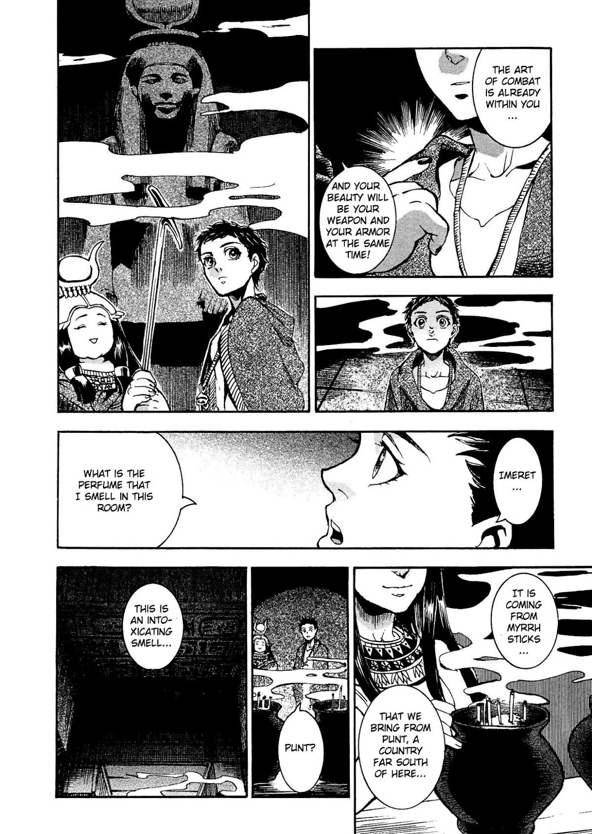 The Blue Eye of Horus Chapter 3 page 26 - Chapter 3: The initiation of the goddess