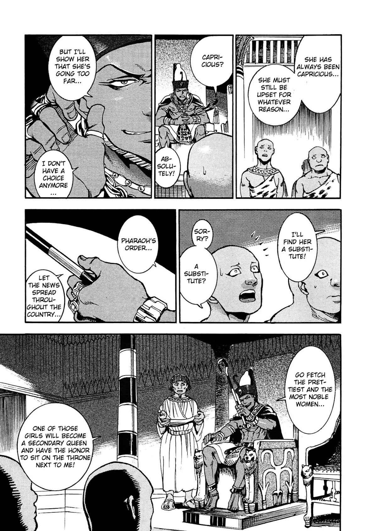 The Blue Eye of Horus Chapter 3 page 3 - Chapter 3: The initiation of the goddess