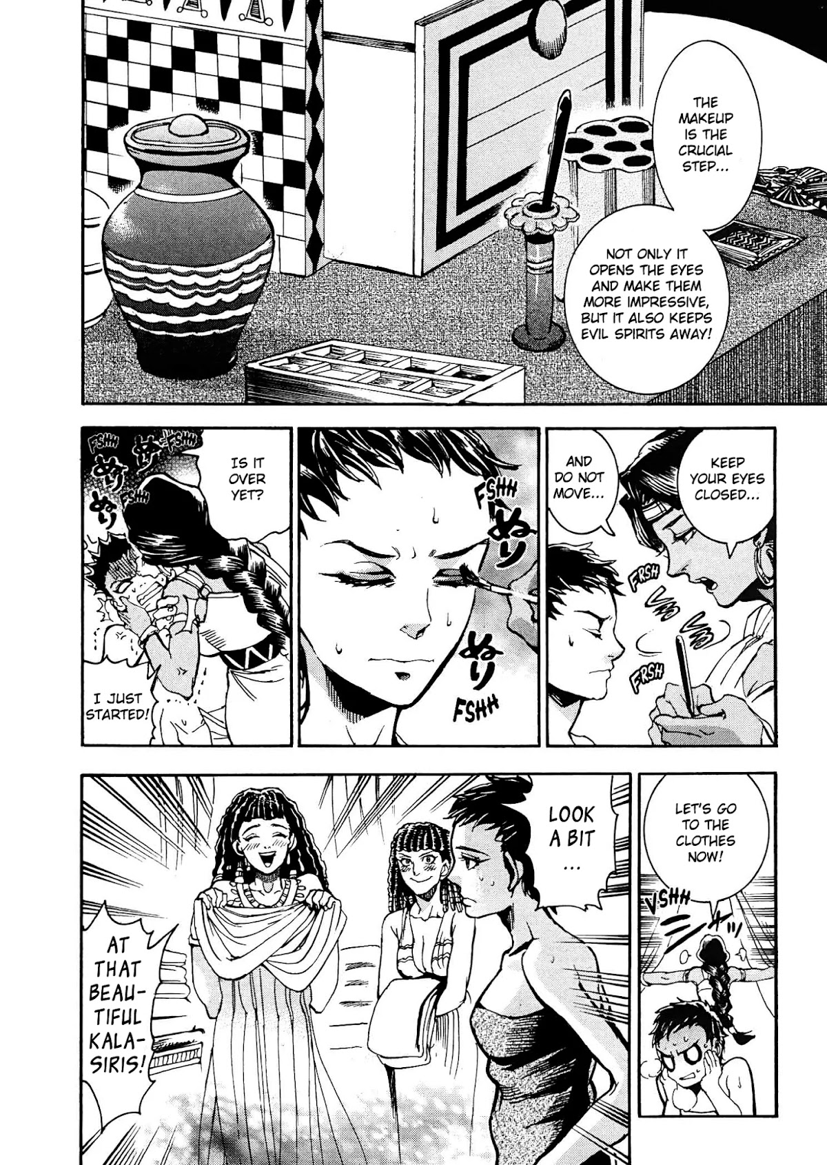 The Blue Eye of Horus Chapter 3 page 30 - Chapter 3: The initiation of the goddess