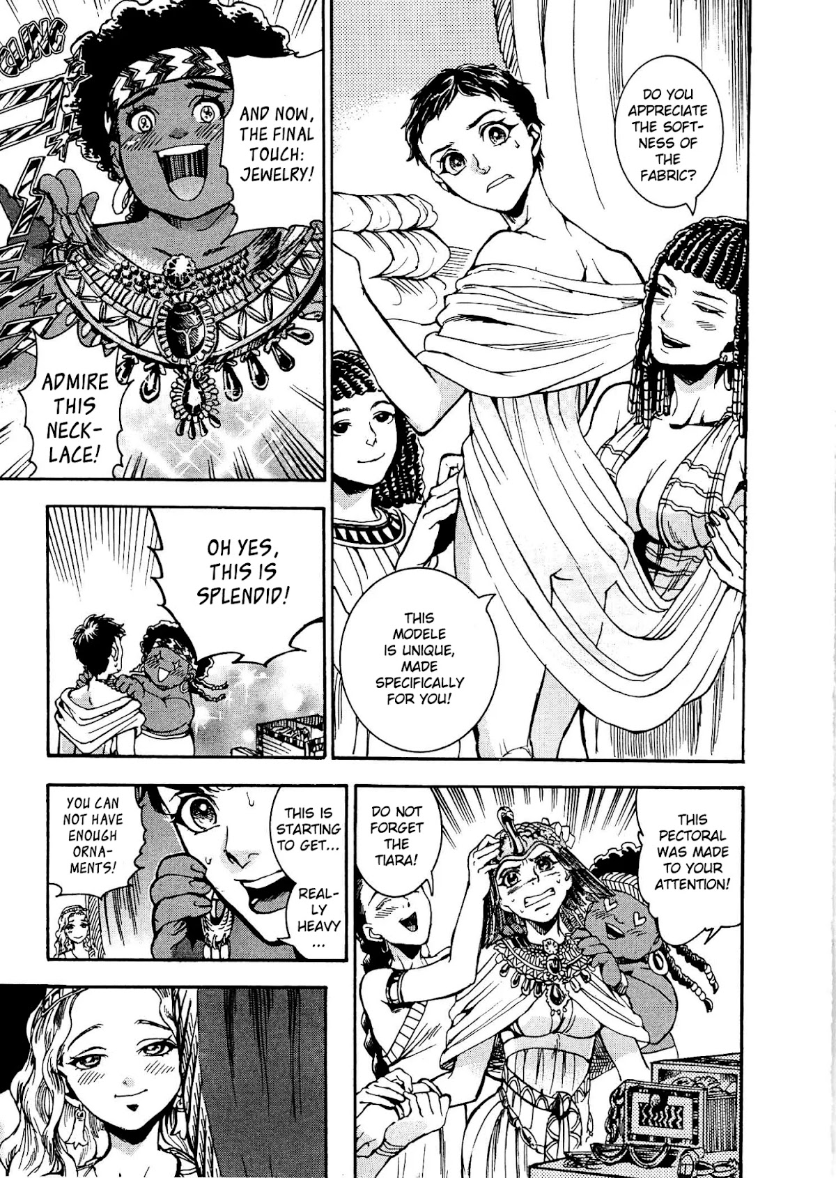 The Blue Eye of Horus Chapter 3 page 31 - Chapter 3: The initiation of the goddess