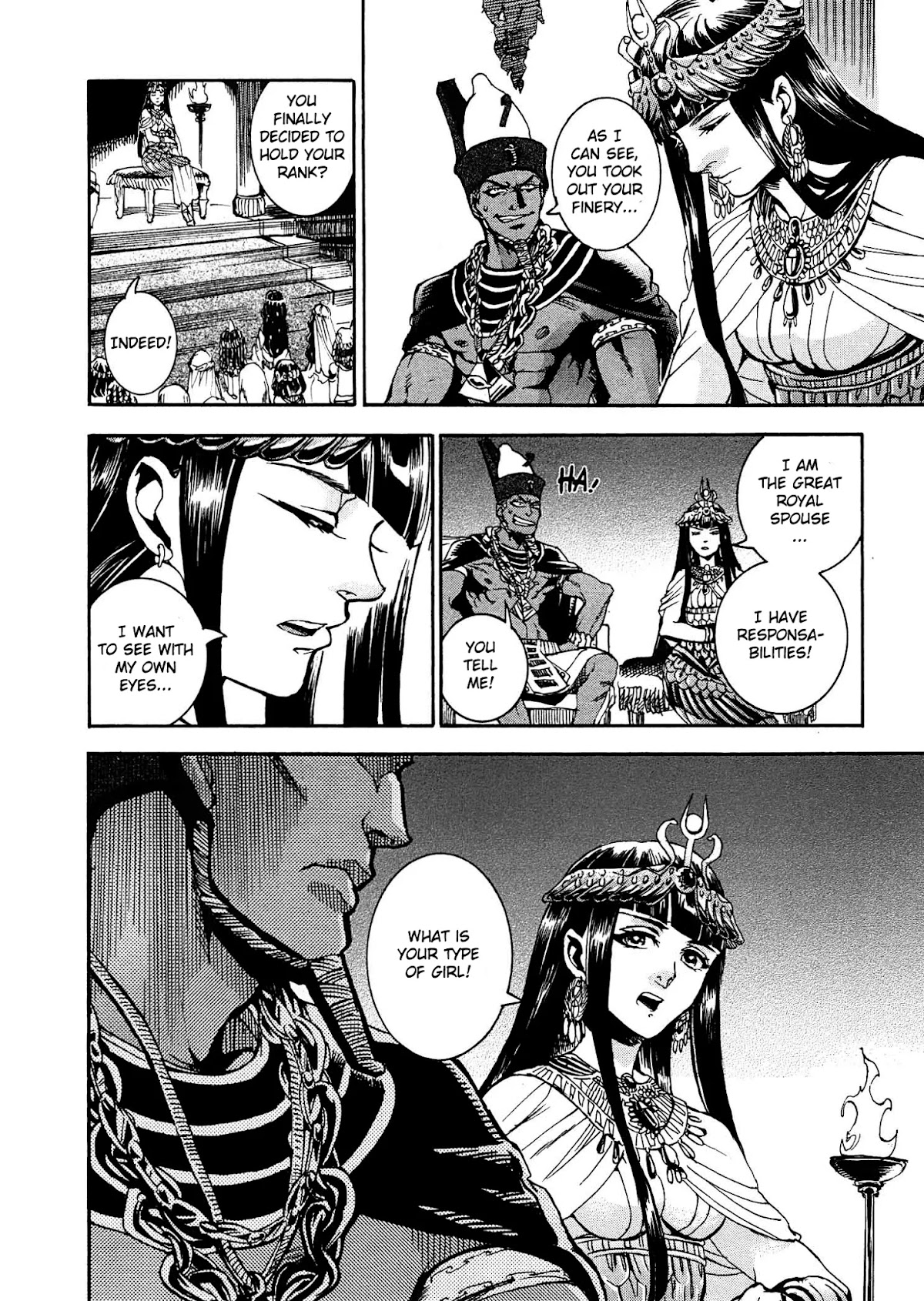The Blue Eye of Horus Chapter 3 page 39 - Chapter 3: The initiation of the goddess