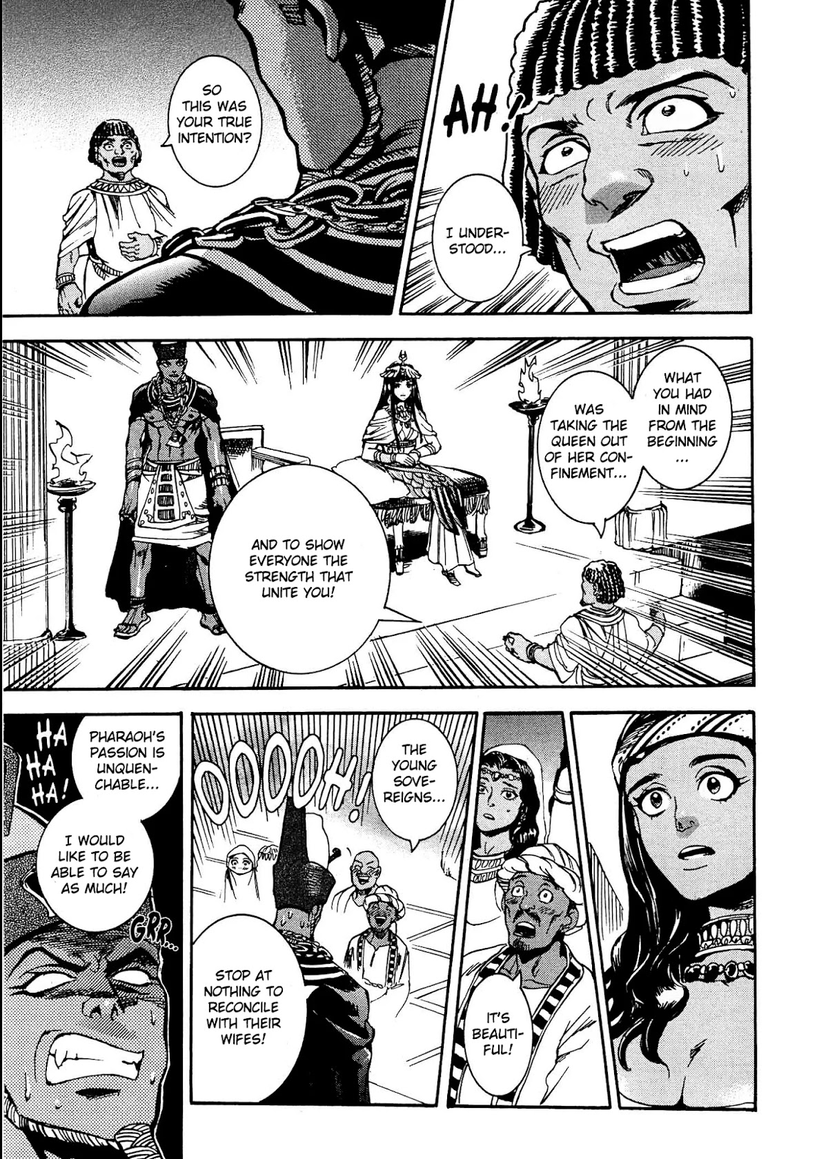 The Blue Eye of Horus Chapter 3 page 42 - Chapter 3: The initiation of the goddess