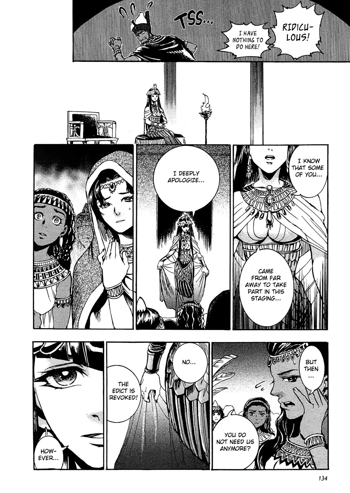 The Blue Eye of Horus Chapter 3 page 43 - Chapter 3: The initiation of the goddess