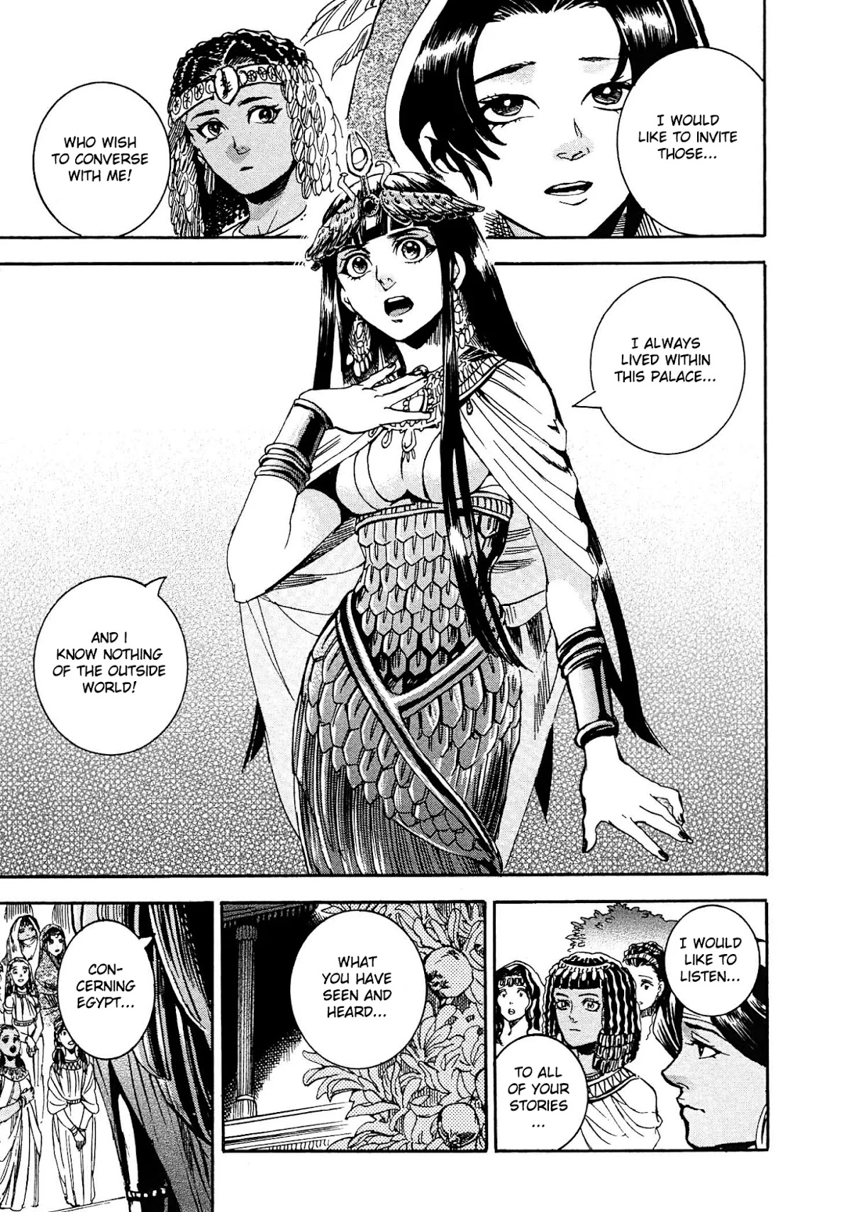 The Blue Eye of Horus Chapter 3 page 44 - Chapter 3: The initiation of the goddess