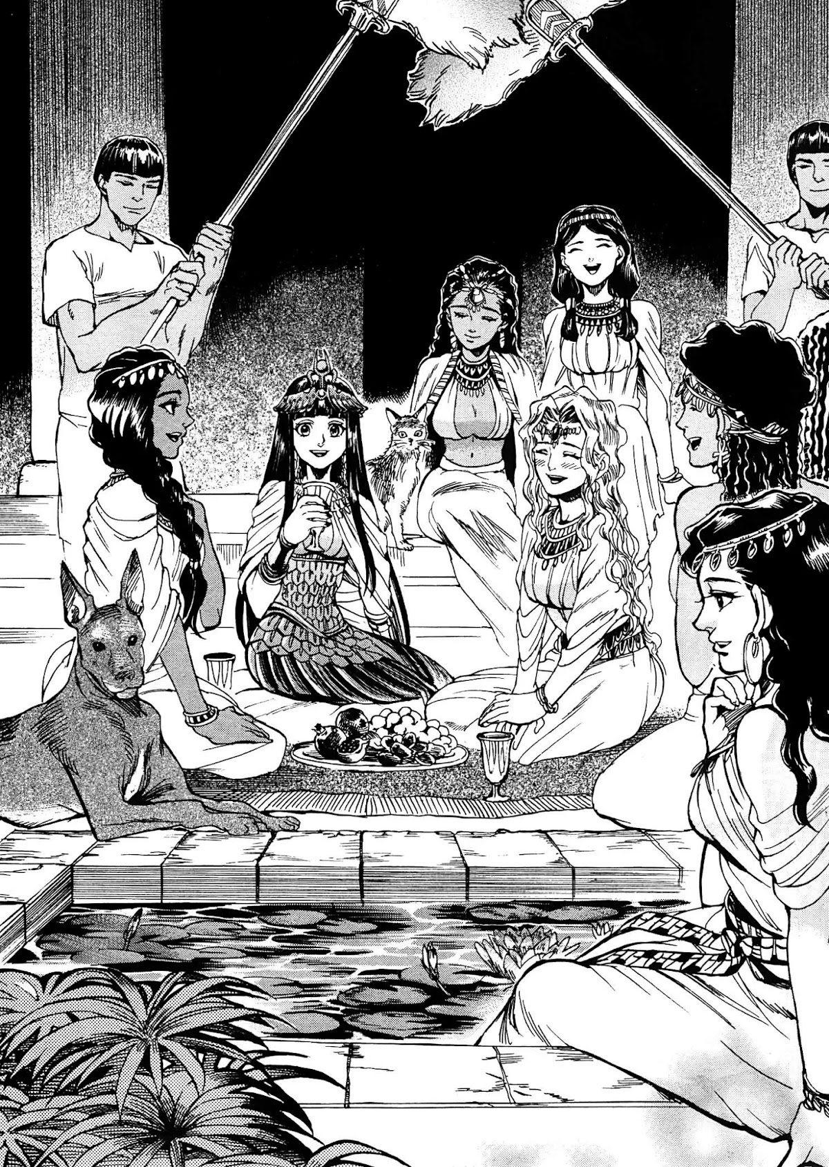 The Blue Eye of Horus Chapter 3 page 45 - Chapter 3: The initiation of the goddess