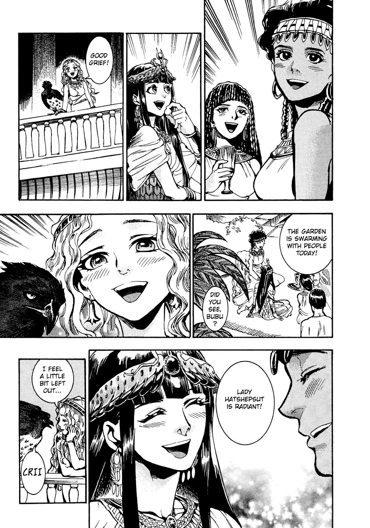 The Blue Eye of Horus Chapter 3 page 46 - Chapter 3: The initiation of the goddess