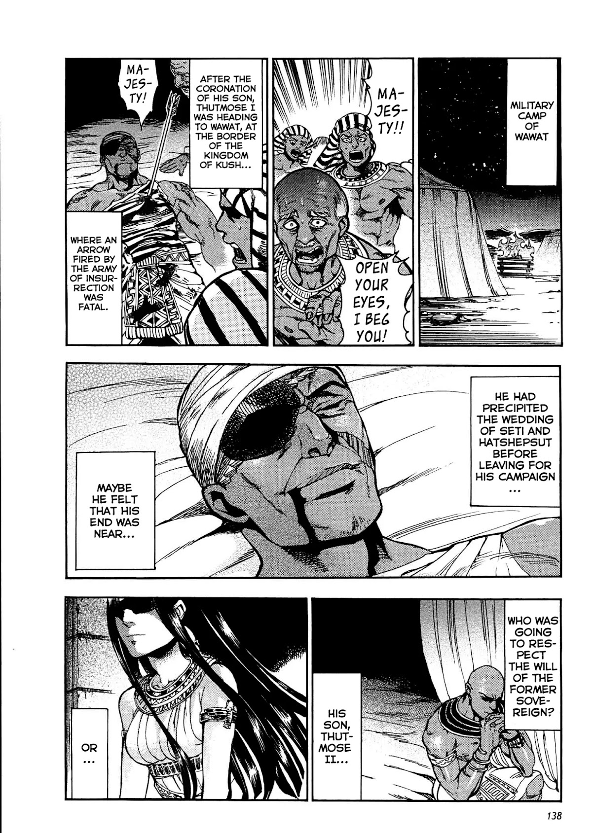The Blue Eye of Horus Chapter 3 page 47 - Chapter 3: The initiation of the goddess