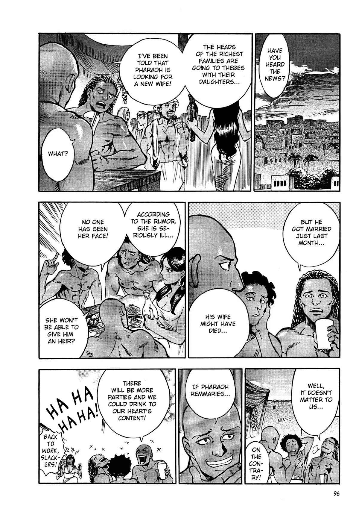The Blue Eye of Horus Chapter 3 page 6 - Chapter 3: The initiation of the goddess