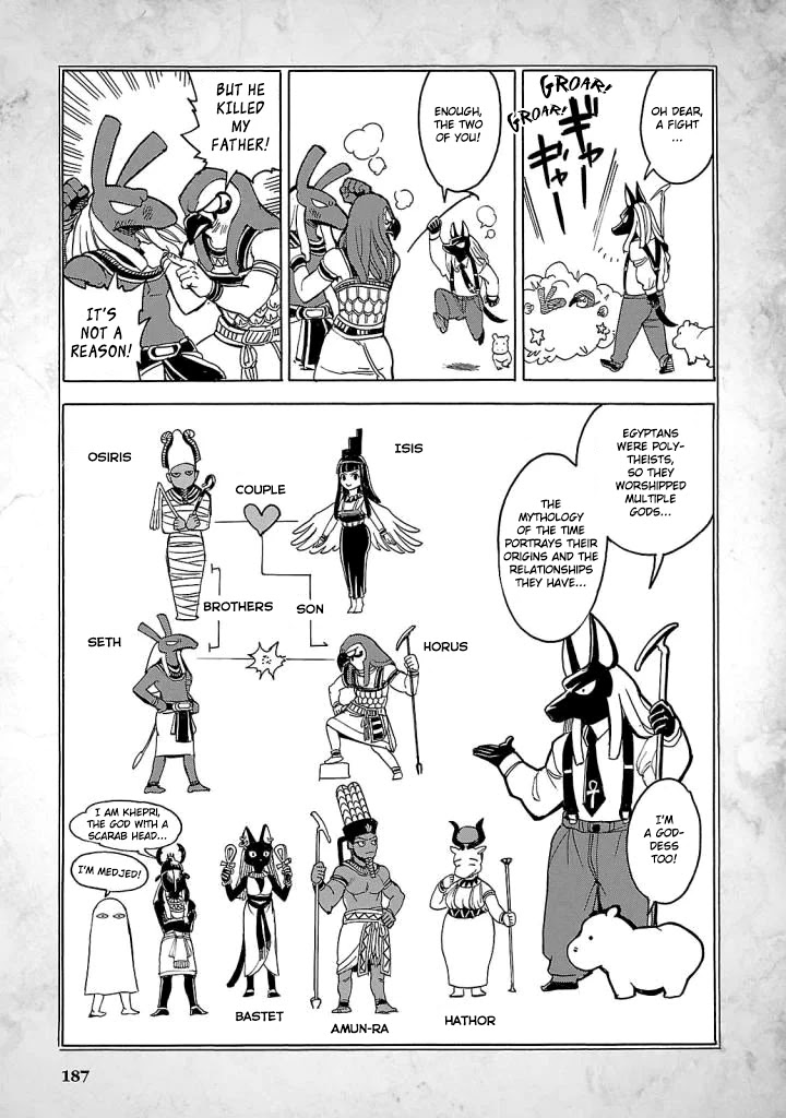The Blue Eye of Horus Chapter 4.5 page 2 - Chapter 4.5: Anubis knows everything! #1
