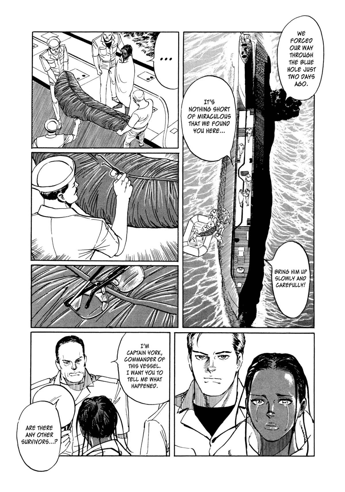 The Blue Hole Chapter 12 page 23 - Chapter 12: Encounter...!?