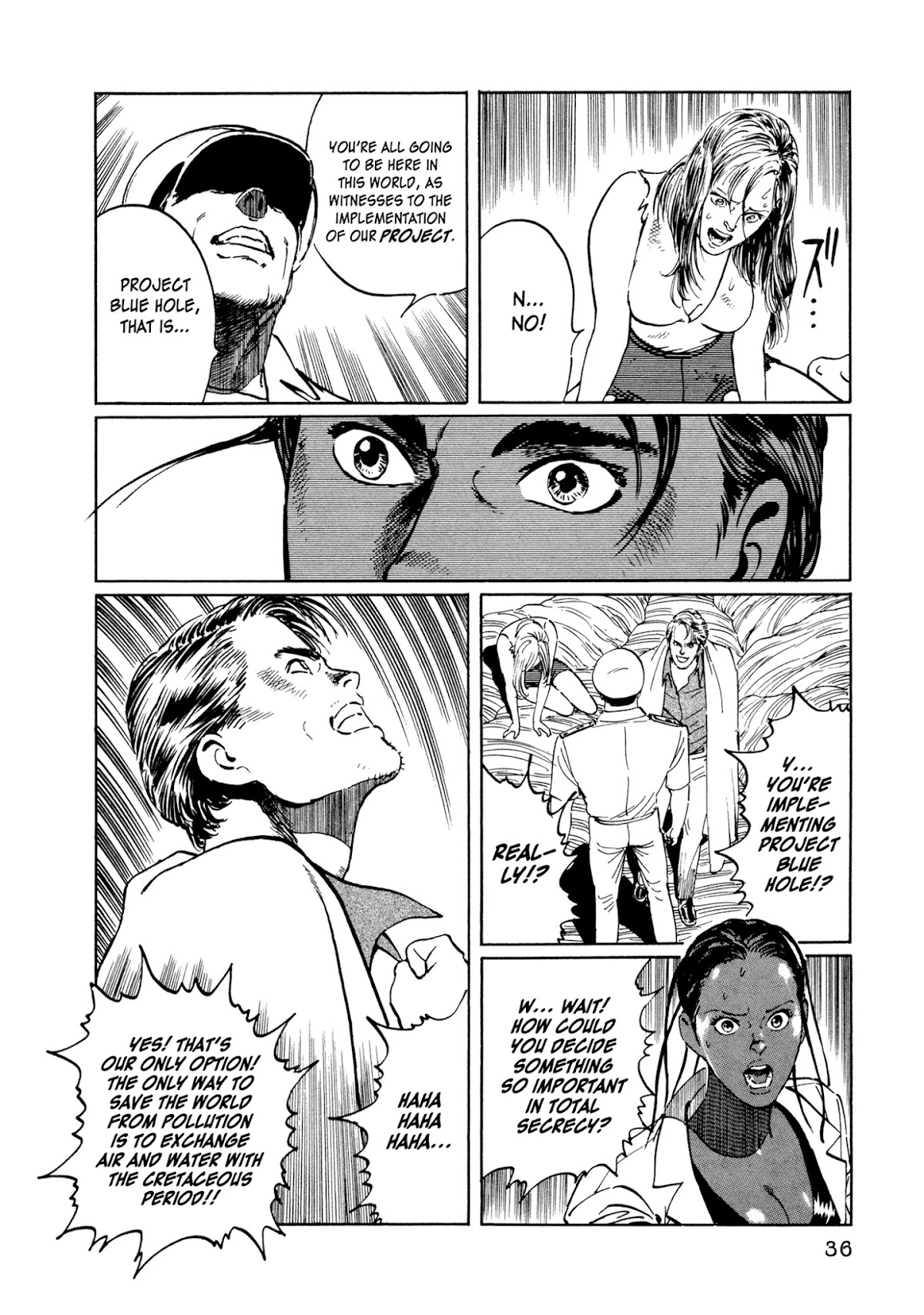 The Blue Hole Chapter 13 page 10 - Chapter 13: Road to Extinction...!?