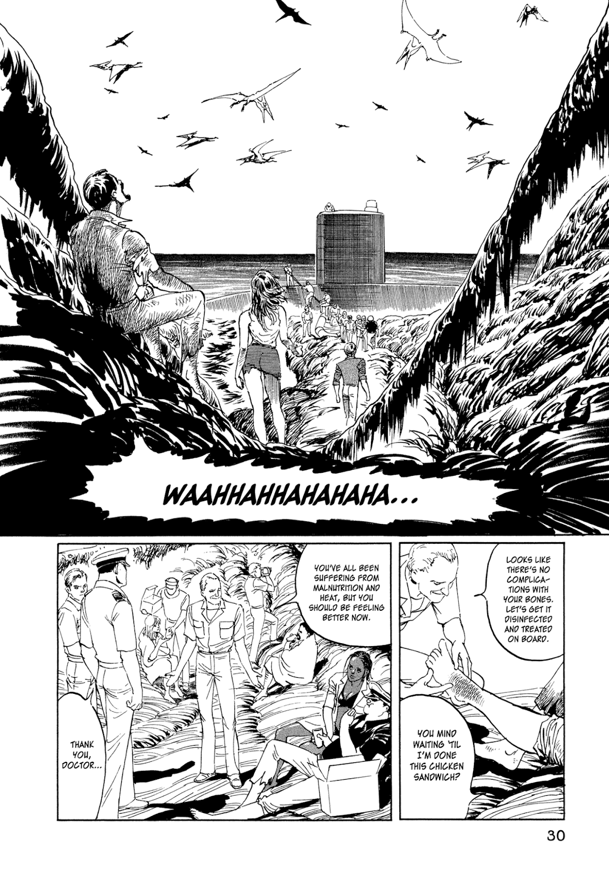 The Blue Hole Chapter 13 page 4 - Chapter 13: Road to Extinction...!?