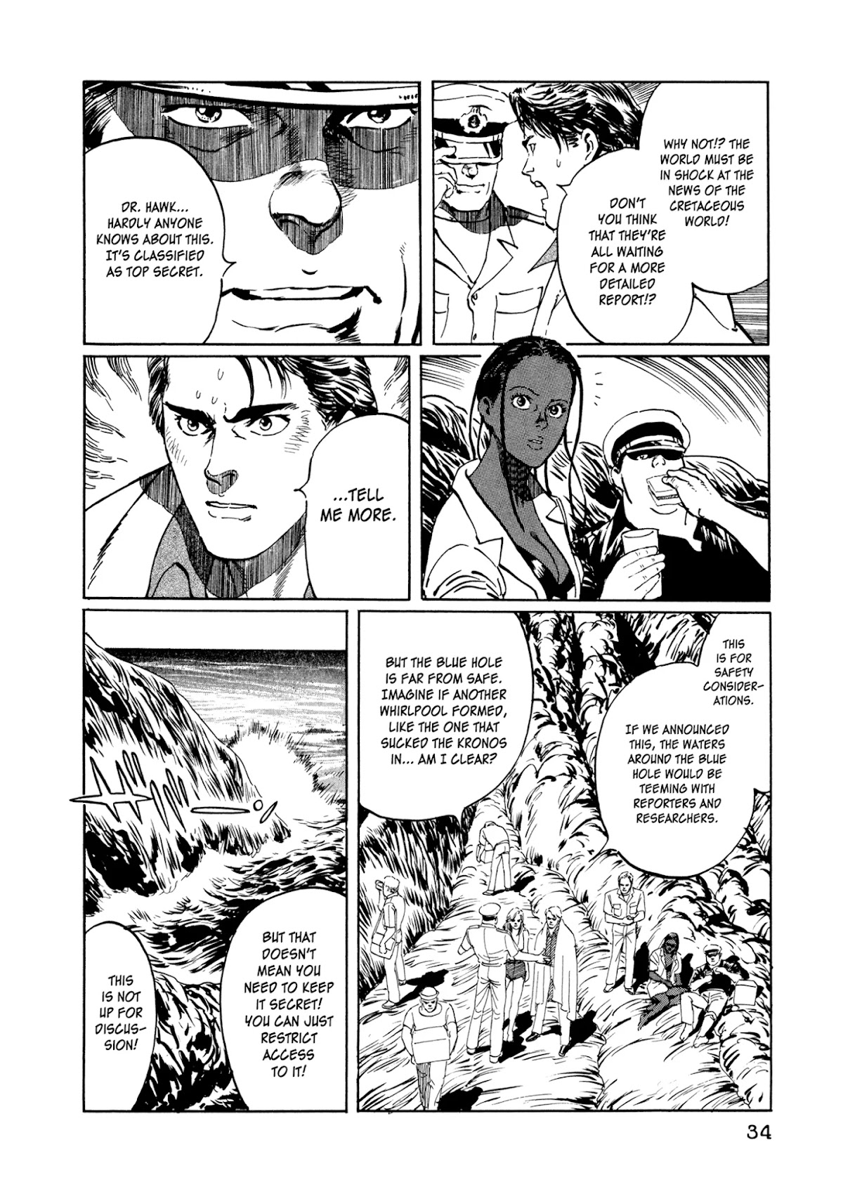 The Blue Hole Chapter 13 page 8 - Chapter 13: Road to Extinction...!?