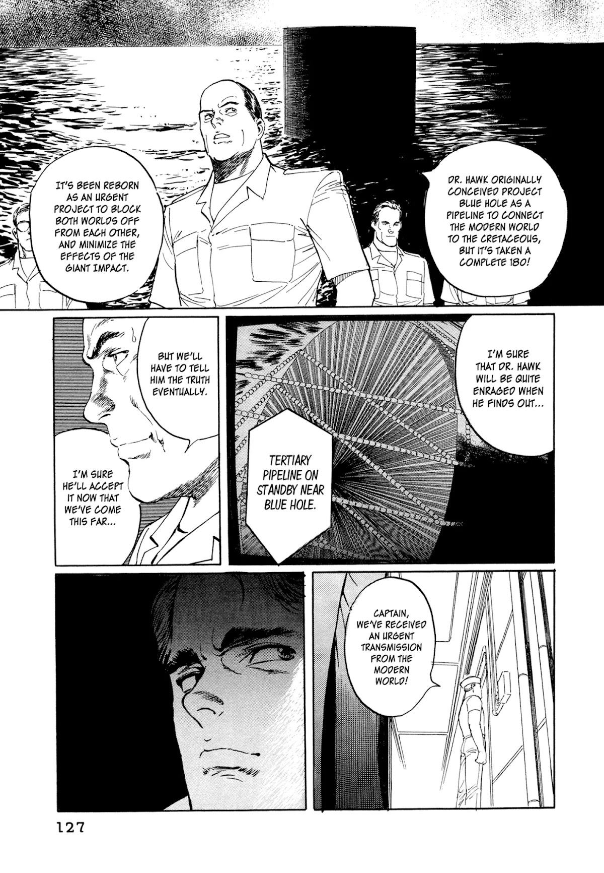 The Blue Hole Chapter 17 page 10 - Chapter 17: Withdrawal Order!?