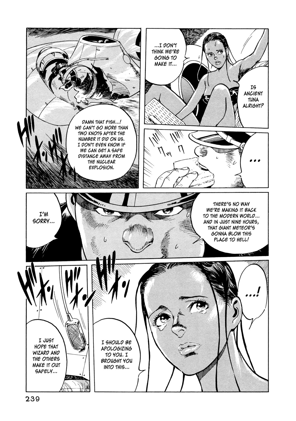 The Blue Hole Chapter 22 page 12 - Chapter 22: Blockade...!!