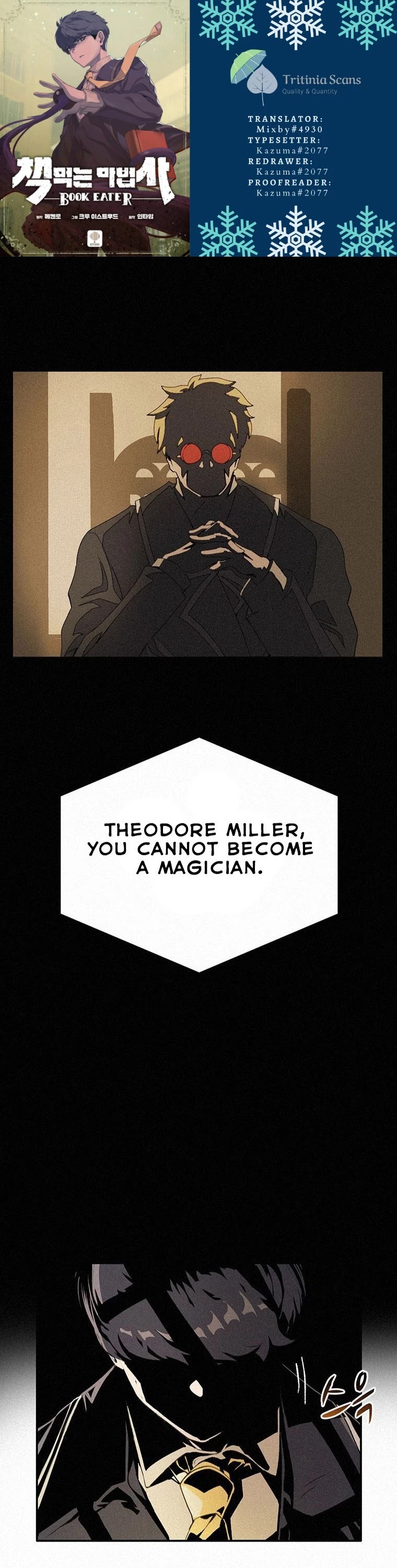 The Book Eating Magician Chapter 1 page 1 - Chapter 1