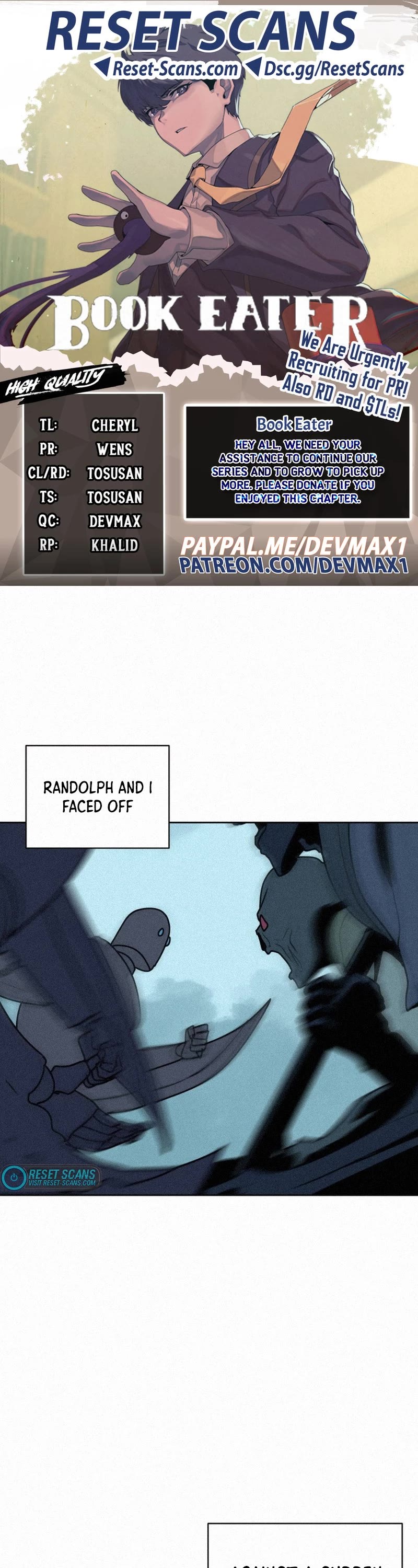 The Book Eating Magician Chapter 100 page 1 - Chapter 100