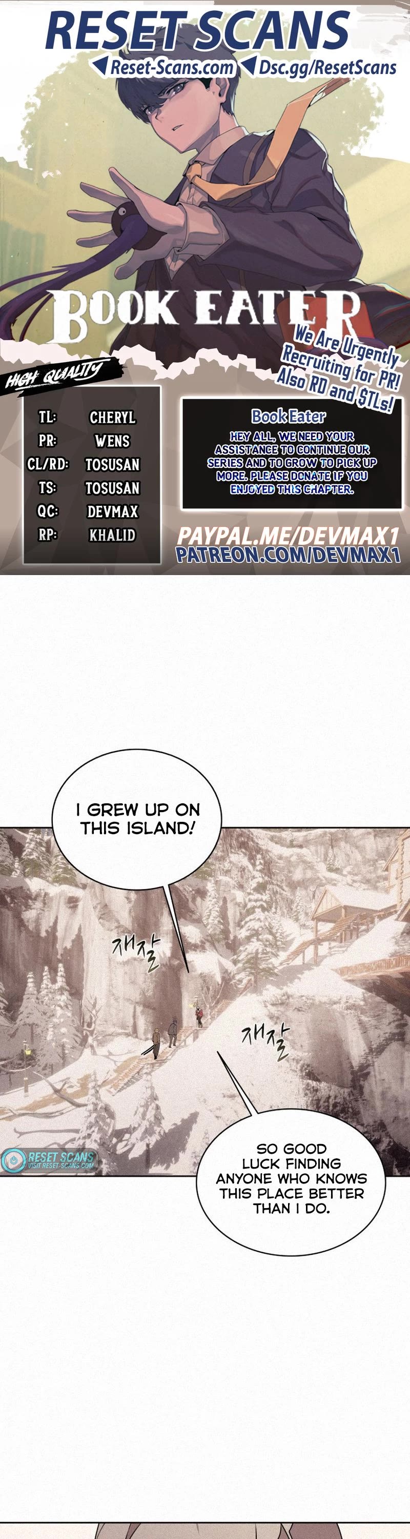 The Book Eating Magician Chapter 103 page 1 - Chapter 103