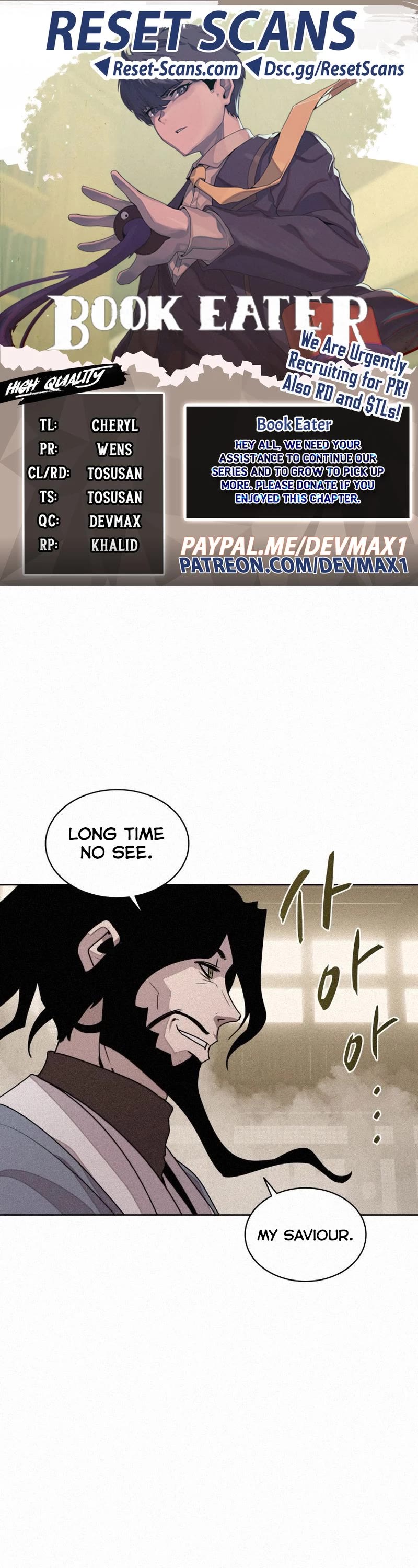 The Book Eating Magician Chapter 104 page 1 - Chapter 104