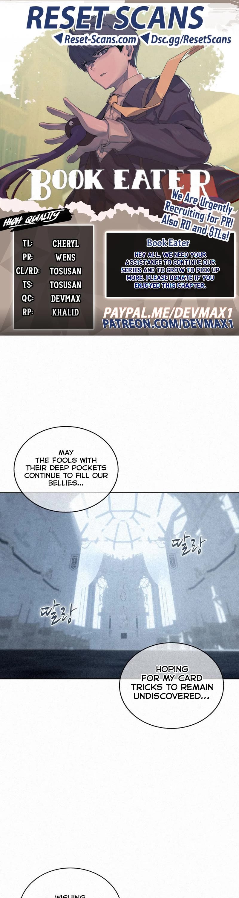 The Book Eating Magician Chapter 108 page 1 - Chapter 108