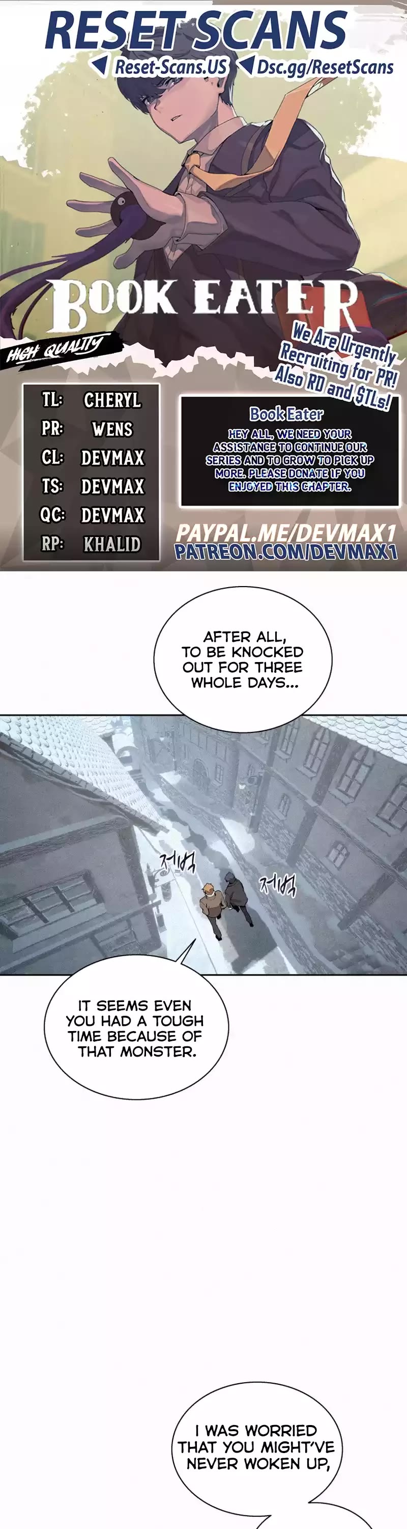 The Book Eating Magician Chapter 113 page 1 - Chapter 113