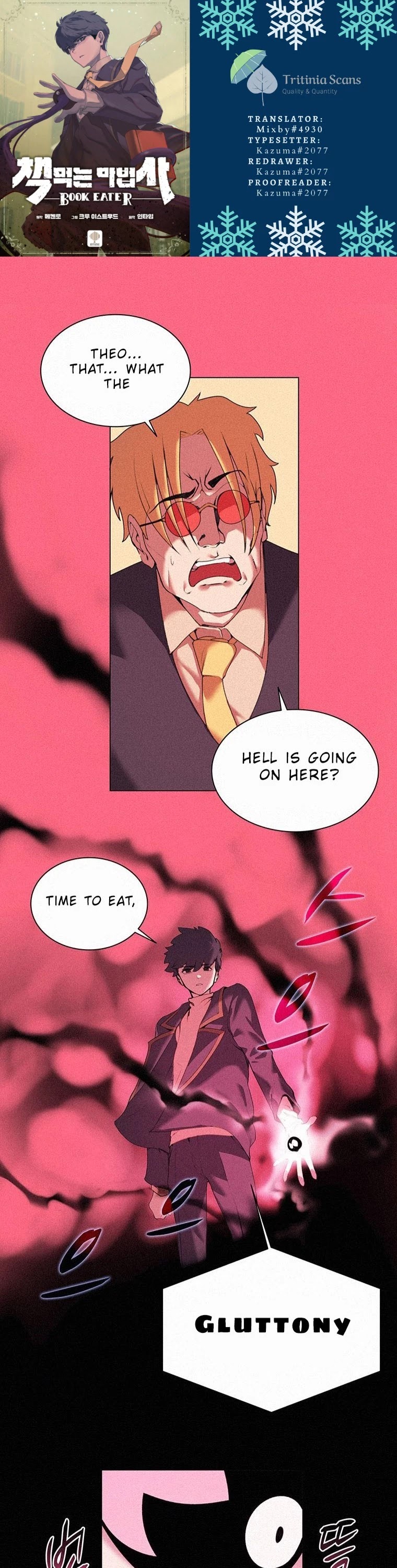 The Book Eating Magician Chapter 13 page 1 - Chapter 13
