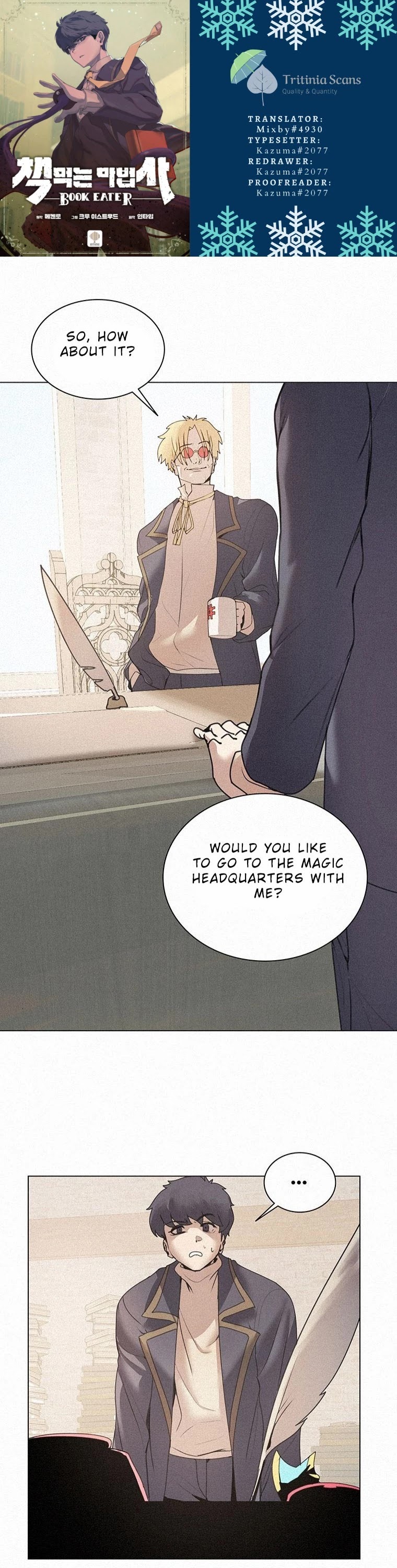The Book Eating Magician Chapter 14 page 1 - Chapter 14