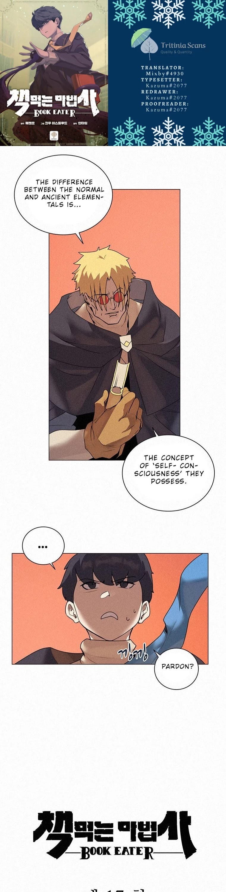 The Book Eating Magician Chapter 17 page 1 - Chapter 17
