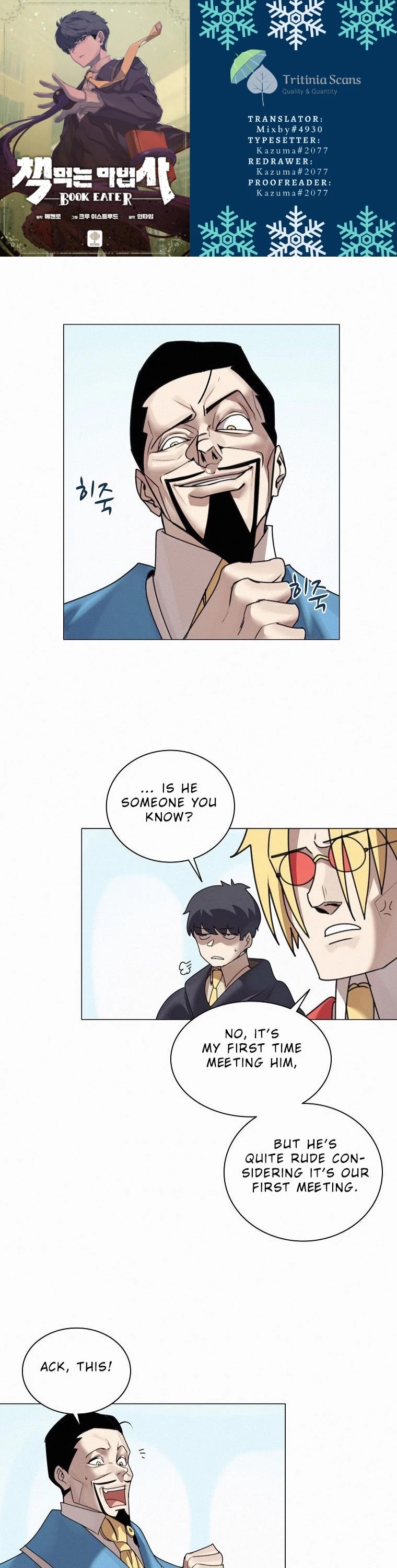 The Book Eating Magician Chapter 21 page 1 - Chapter 21