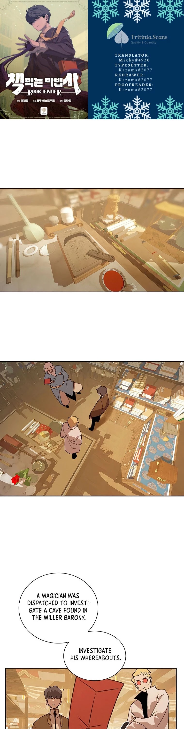 The Book Eating Magician Chapter 32 page 1 - Chapter 32