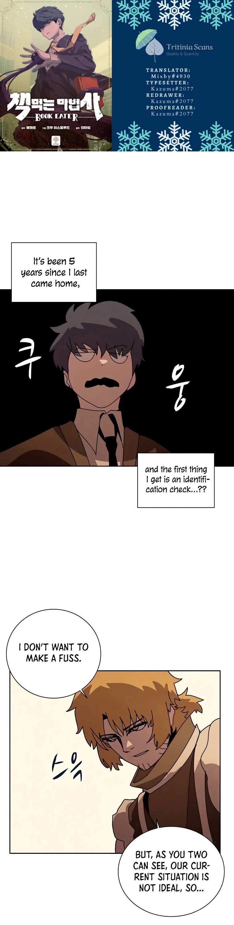 The Book Eating Magician Chapter 35 page 1 - Chapter 35