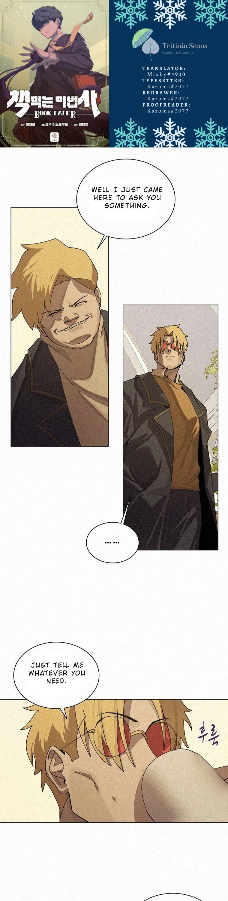 The Book Eating Magician Chapter 4 page 1 - Chapter 4