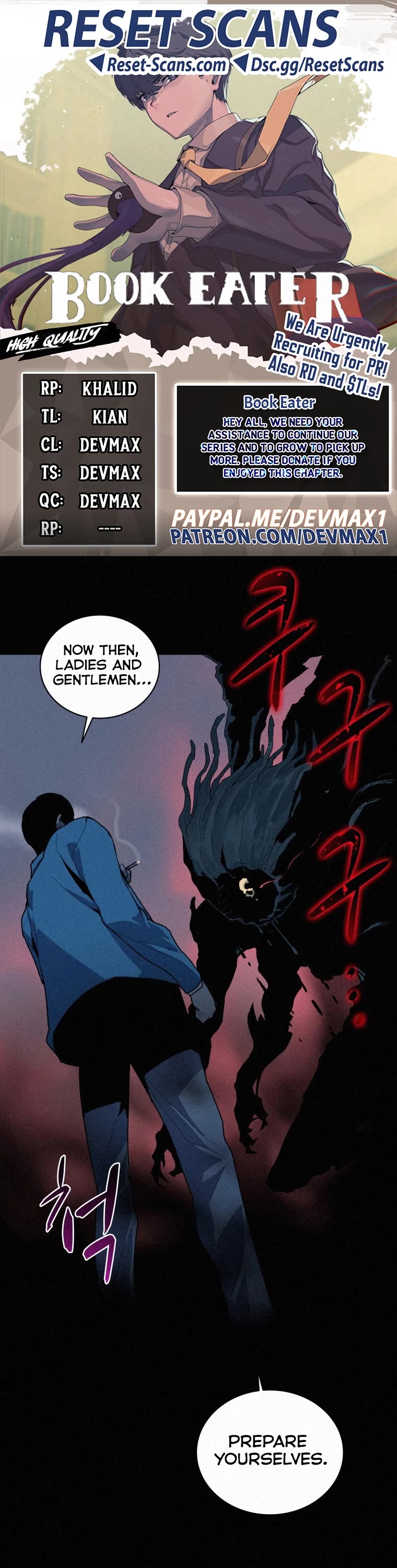 The Book Eating Magician Chapter 59 page 1 - Chapter 59