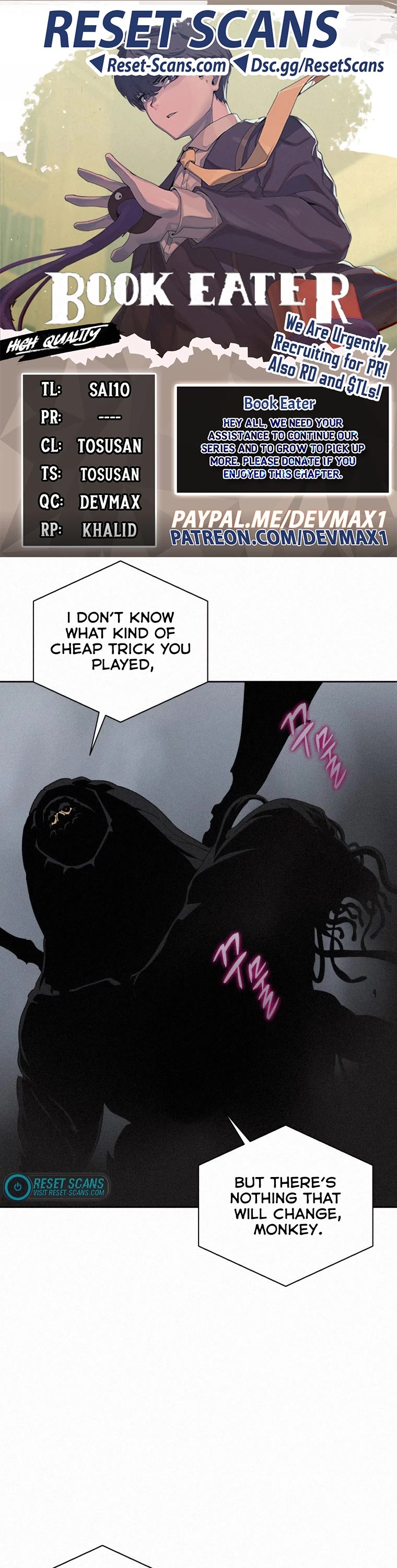 The Book Eating Magician Chapter 60 page 1 - Chapter 60