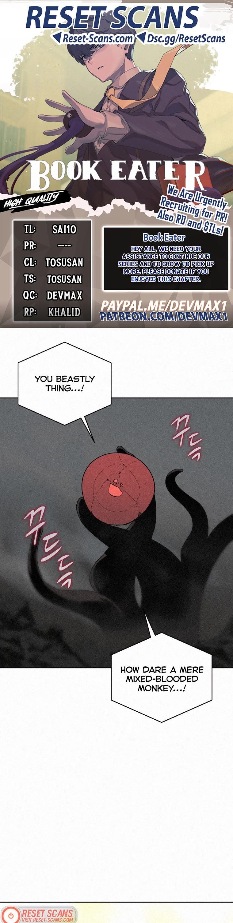 The Book Eating Magician Chapter 62 page 1 - Chapter 62