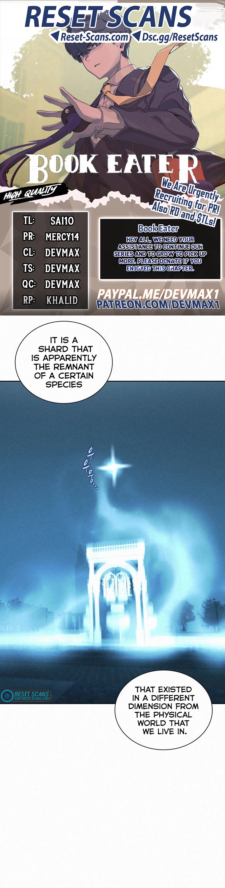 The Book Eating Magician Chapter 65 page 1 - Chapter 65